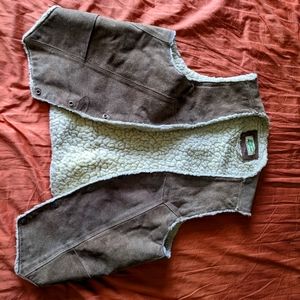 Vintage leather vest